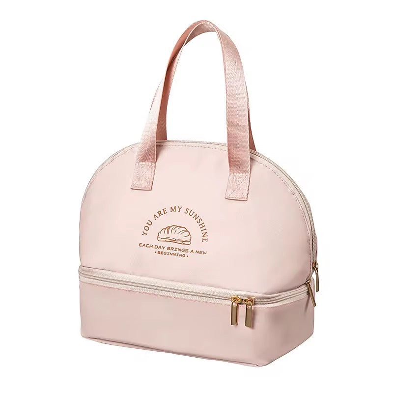 Lunch bag double zip