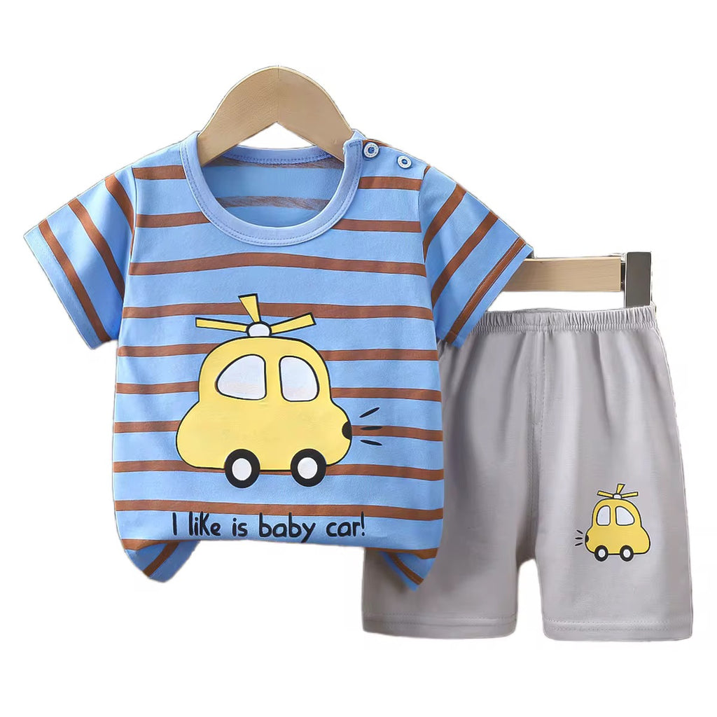 T-shirt & Shorts set (Pack of 2 sets)