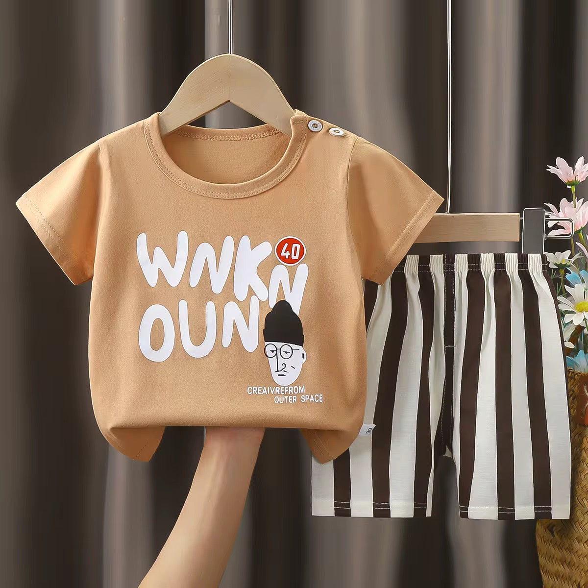 T-shirt & Shorts set (Pack of 2 sets)