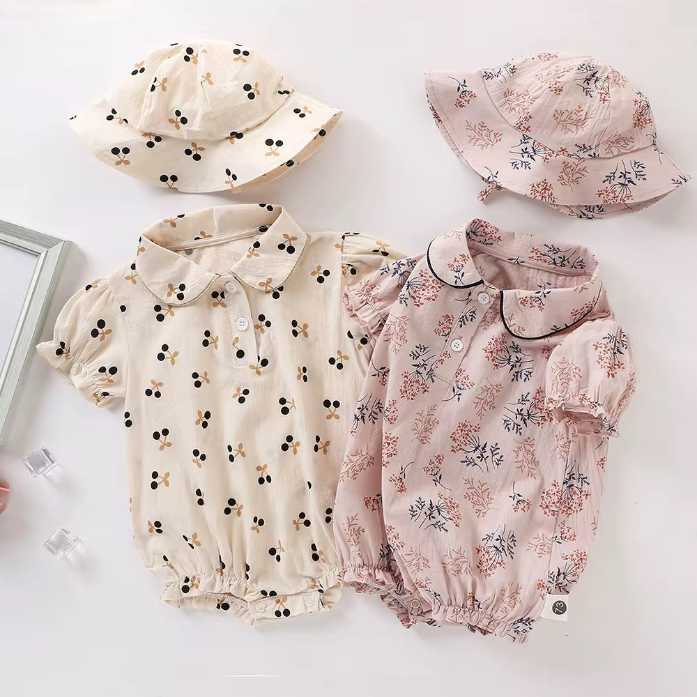 Baby Romper With Hat