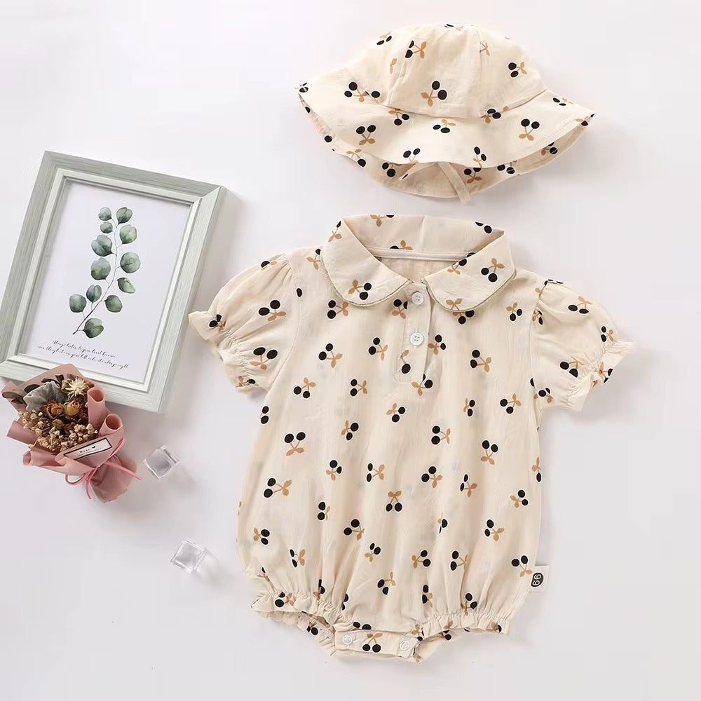 Baby Romper With Hat