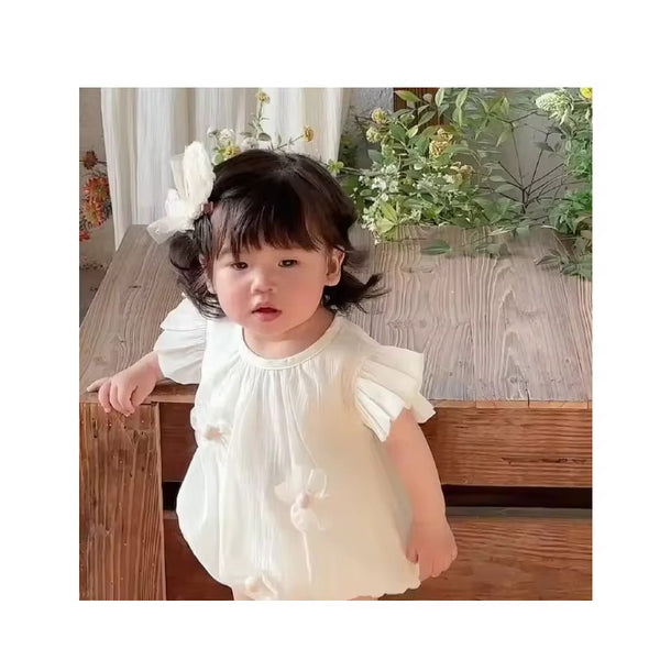 Baby 3D Floral Romper