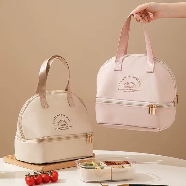 Stylish Double Zipped Bag