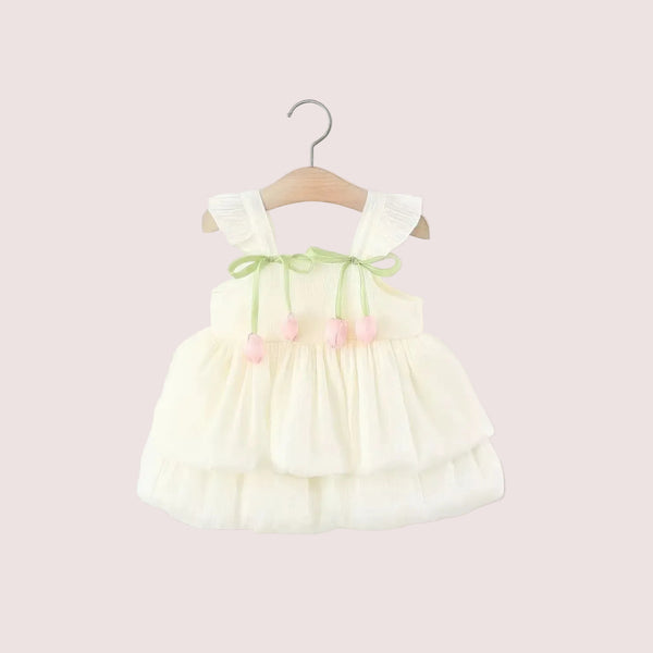 Double layer overlay Frock
